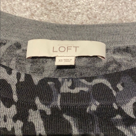 Black Animal Print Sweater Dress - Picture 4 of 6